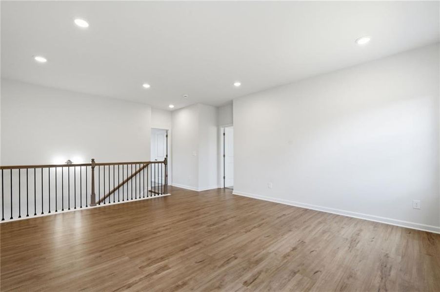 Spacious, unfurnished interior of a new home in Carmichael Farms, Canton (Image 30).