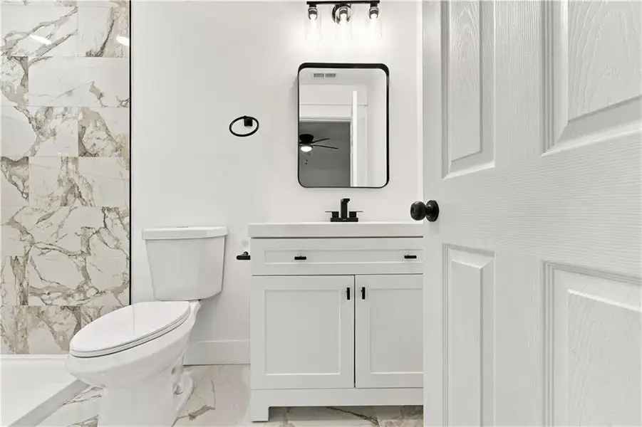 Furnished interior view inside a new home in , Marietta (Image 10).