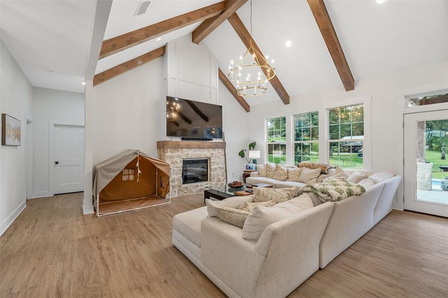 Furnished interior view inside a new home in , Tyler (Image 19).