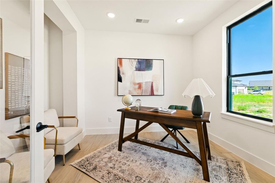 Furnished interior view inside a new home in , Georgetown (Image 33). Furnished interior view inside a new home in , Georgetown (Image 33).