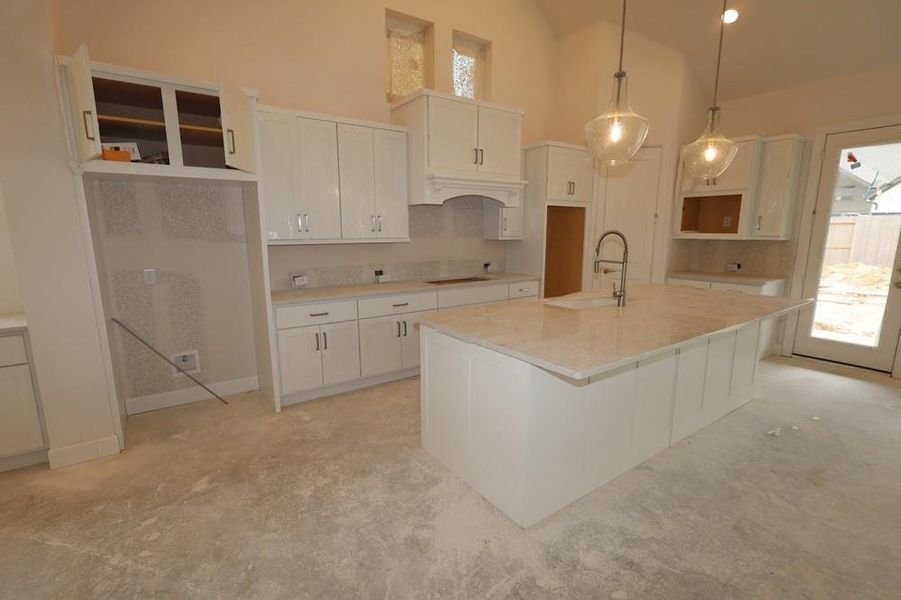 Furnished interior view inside a new home in Jordan Ranch 70' Homesites, Fulshear (Image 4). Furnished interior view inside a new home in Jordan Ranch 70' Homesites, Fulshear (Image 4).