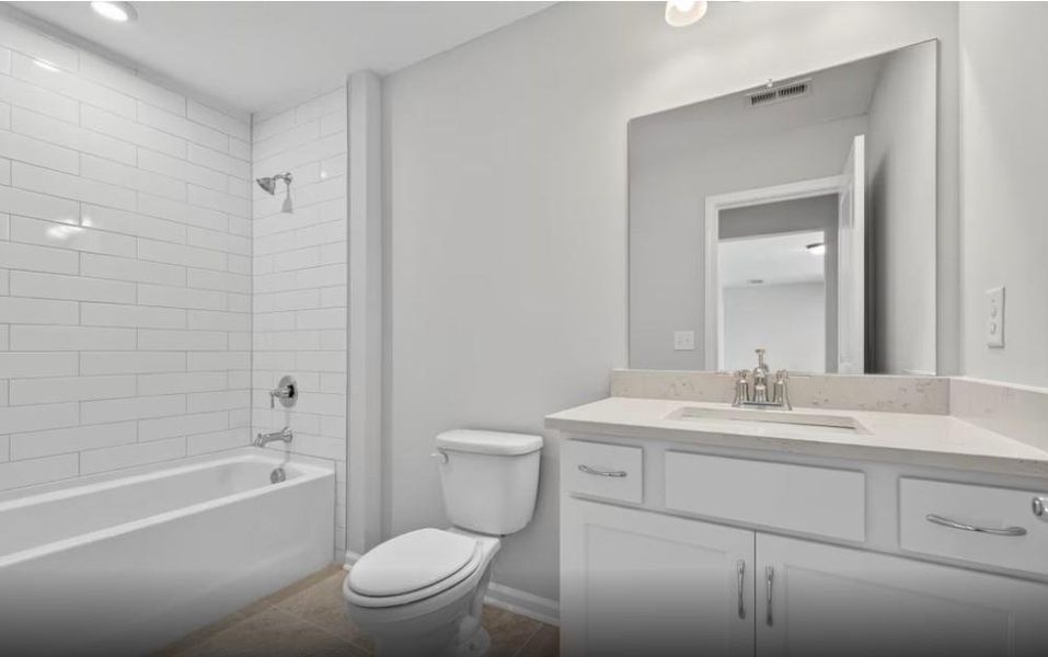 Furnished interior view inside a new home in Hamilton Place, Cartersville (Image 3).