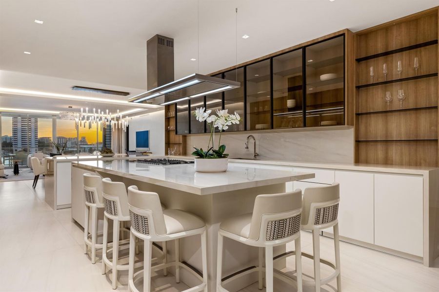 Furnished interior view inside a new home in , Boca Raton (Image 16).