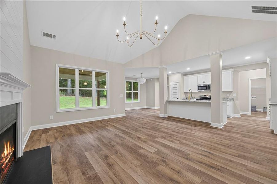 Spacious, unfurnished interior of a new home in , Nicholson (Image 60).