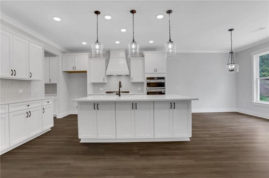 Furnished interior view inside a new home in Arbor West, Dawsonville (Image 11).