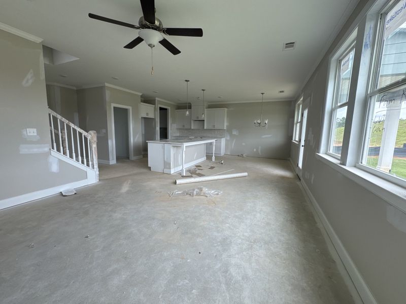 In-progress construction of a new home in Tillery Park, Grovetown, GA (Image 14).