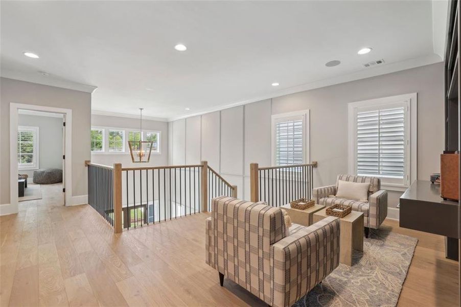 Furnished interior view inside a new home in , Brookhaven (Image 27).