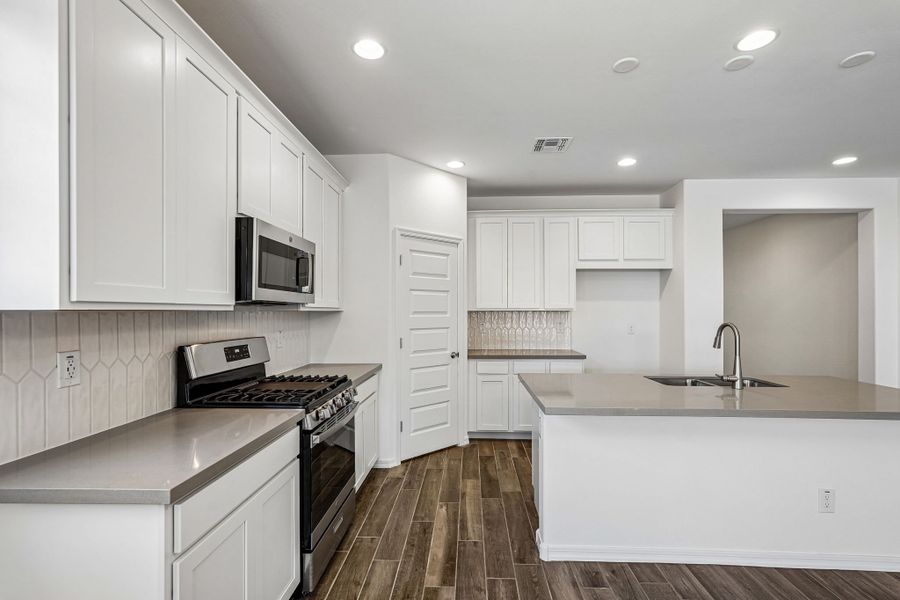 Furnished interior view inside a new home in Hawes Crossing, Mesa (Image 10).
