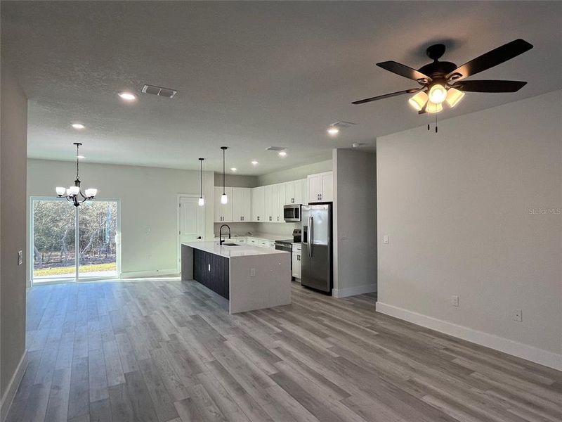 Furnished interior view inside a new home in , Dunnellon (Image 3).
