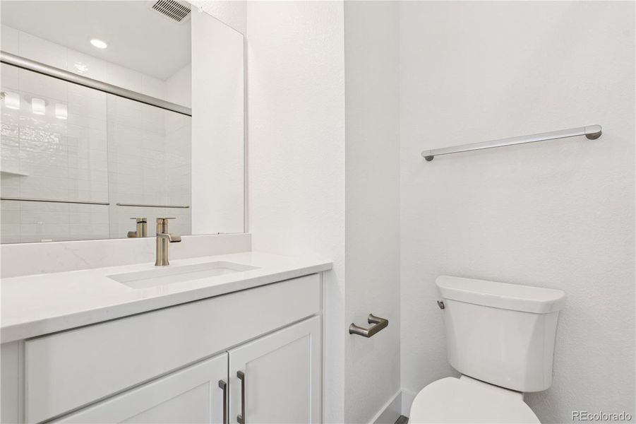 Furnished interior view inside a new home in Storytellers at Lyric, Lone Tree (Image 32).