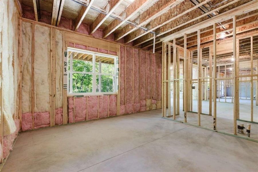 In-progress construction of a new home in , Clarkesville, GA (Image 62).
