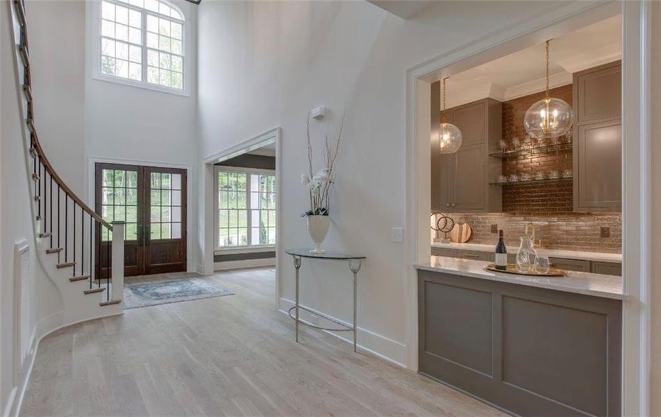 Furnished interior view inside a new home in , Canton (Image 26).