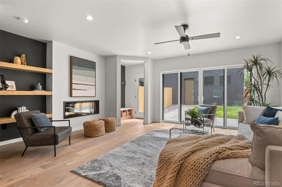 Furnished interior view inside a new home in , Denver (Image 13).