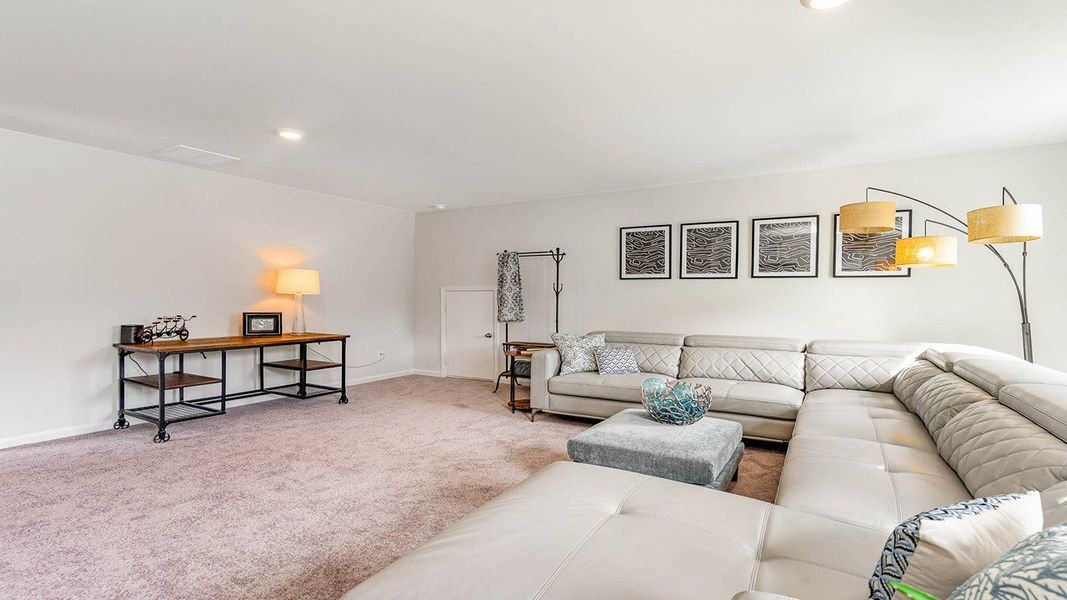 Furnished interior view inside a new home in Livingston Woods, Irmo (Image 29).