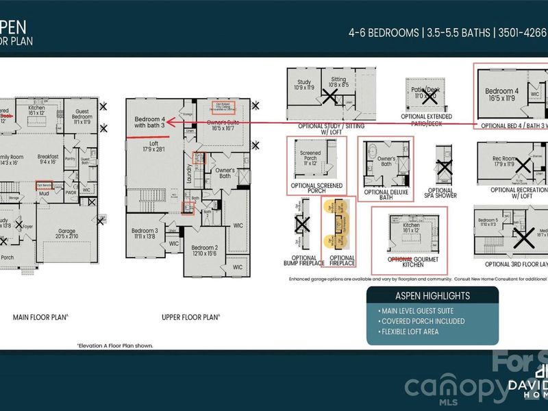 2D floor plan layout of this home in Enclave at Belmont, Belmont, NC (Image 4). 2D floor plan layout of this home in Enclave at Belmont, Belmont, NC (Image 4).