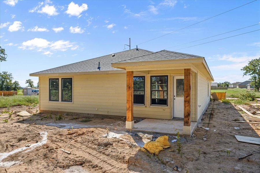 Front exterior of a new home in , Tolar, TX, highlighting curb appeal (Image 1). Front exterior of a new home in , Tolar, TX, highlighting curb appeal (Image 1).