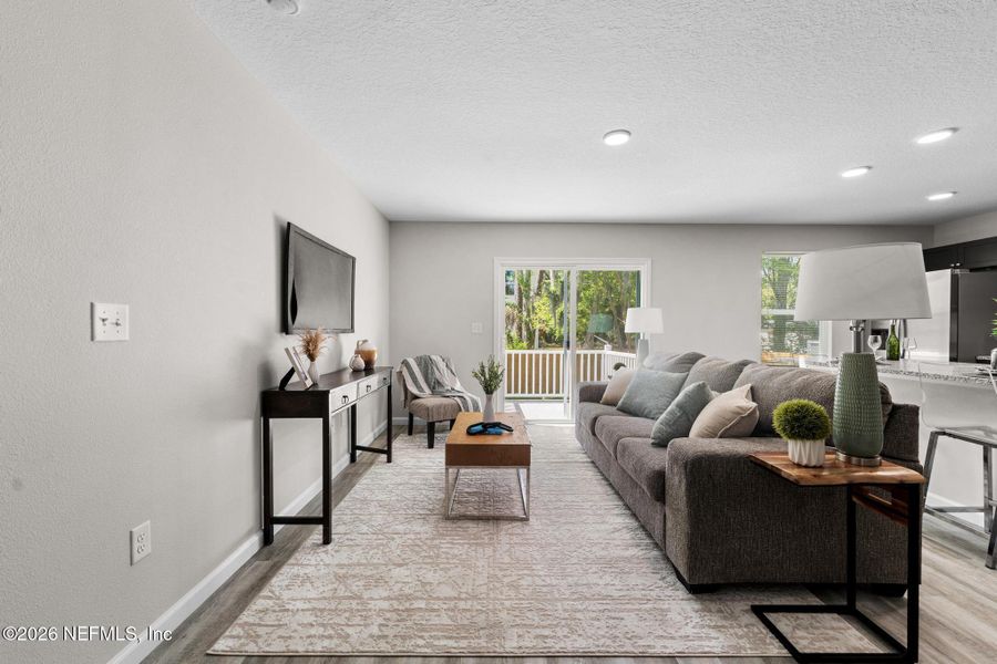 Furnished interior view inside a new home in , Jacksonville (Image 9).