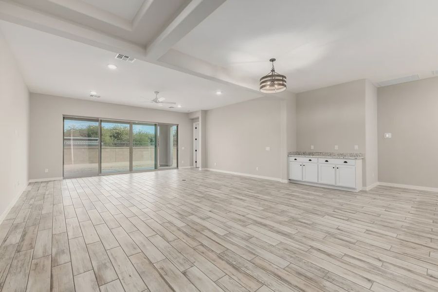 Spacious, unfurnished interior of a new home in Valencia at Granite Vista, Waddell (Image 17).