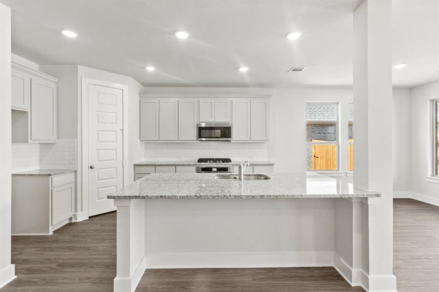 Furnished interior view inside a new home in Lyons Crest Estates, Garland (Image 11).