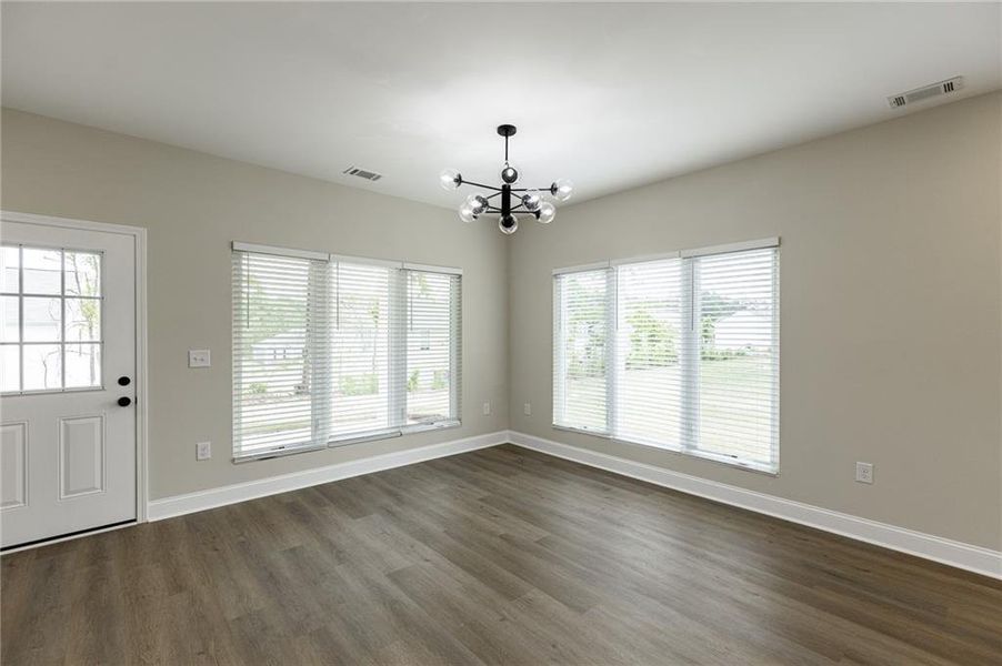 Spacious, unfurnished interior of a new home in , Toccoa (Image 48).