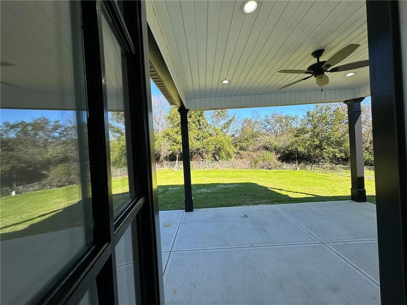 Exterior details and patio area of a home in , Augusta (Image 3).