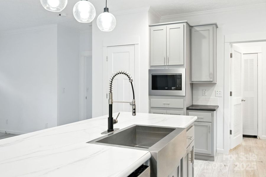 Furnished interior view inside a new home in , Statesville (Image 15).