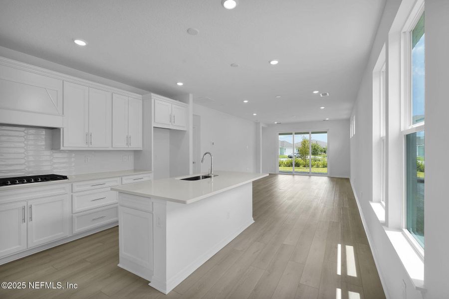 Furnished interior view inside a new home in Summer Bay at Grand Oaks, St. Augustine (Image 5).
