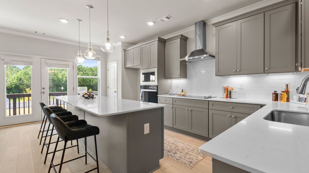 Furnished interior view inside a new home in Silverock, McDonough (Image 18).