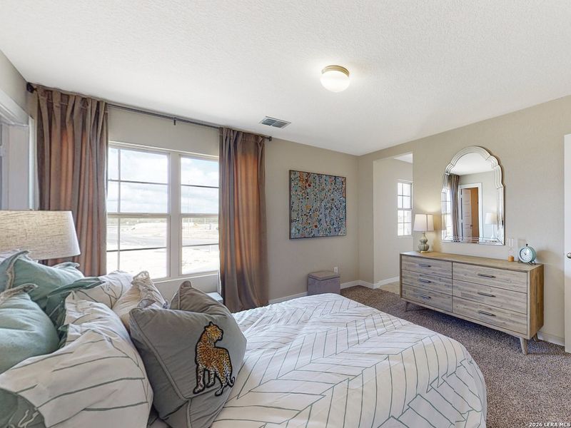 Furnished interior view inside a new home in Winding Brook, San Antonio (Image 11). Furnished interior view inside a new home in Winding Brook, San Antonio (Image 11).