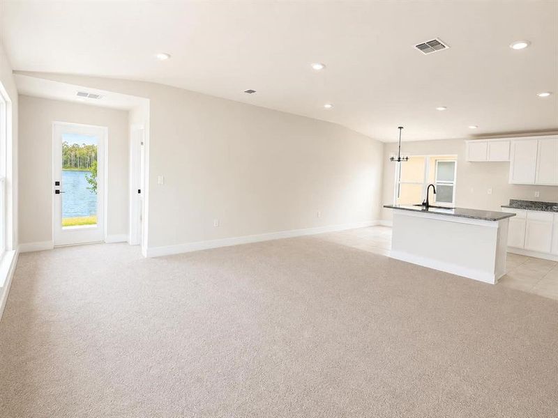 Spacious, unfurnished interior of a new home in Harmony Central, St. Cloud (Image 9). Spacious, unfurnished interior of a new home in Harmony Central, St. Cloud (Image 9).