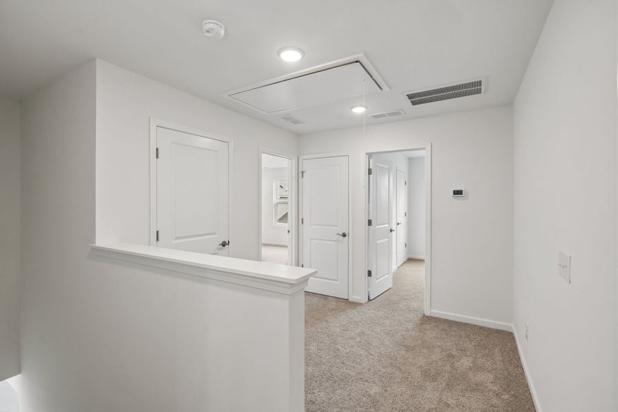Spacious, unfurnished interior of a new home in Highlands of Carter's Station, Columbia (Image 30).