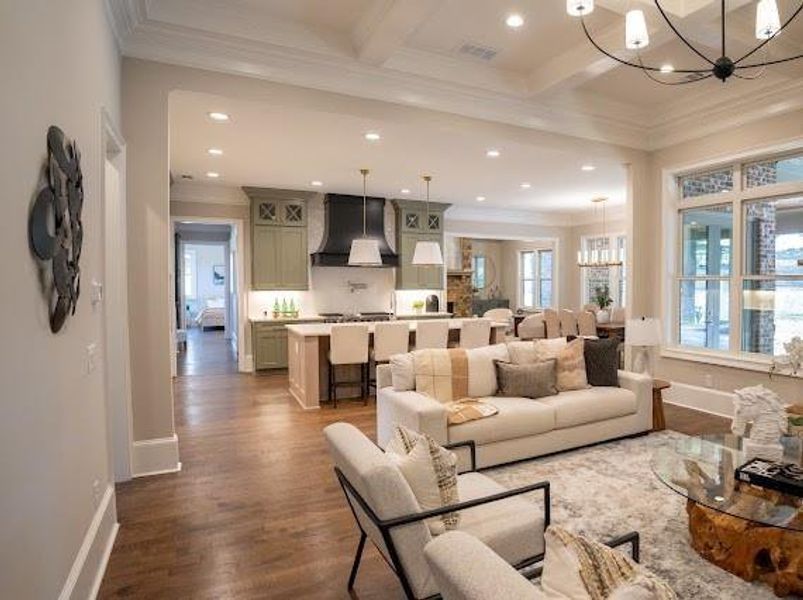 Furnished interior view inside a new home in , Athens (Image 16).