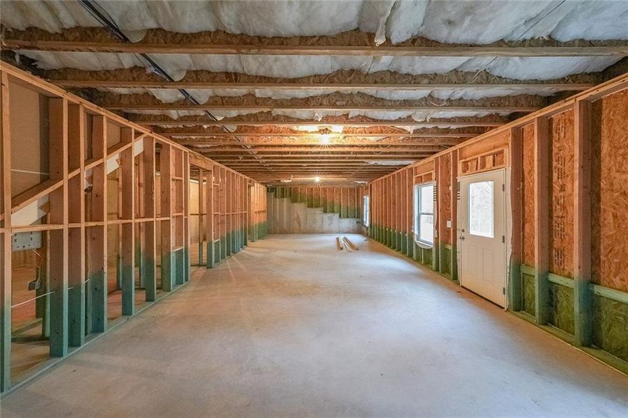 In-progress construction of a new home in , Dawsonville, GA (Image 29).