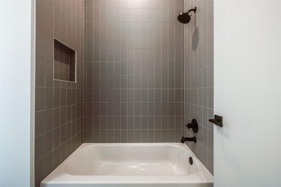 Close-up of interior finishes inside a home in , Houston (Image 21).