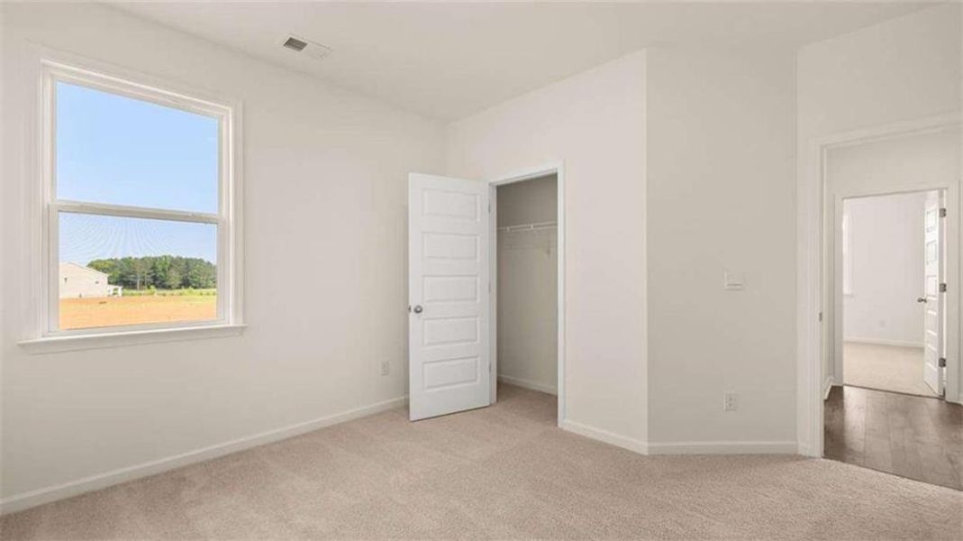 Spacious, unfurnished interior of a new home in The Gates at Pates Creek, Hampton (Image 38).