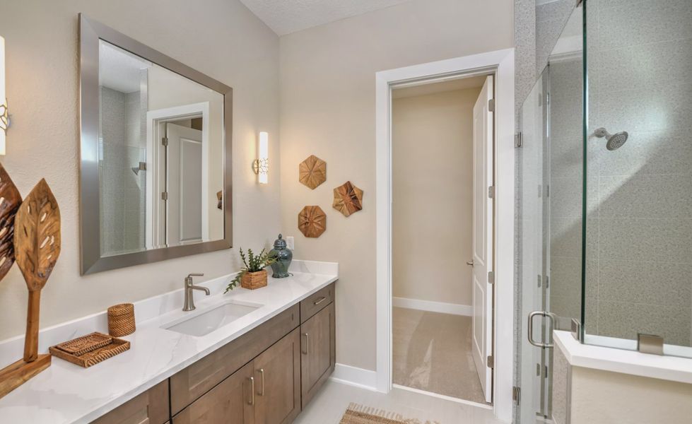 Furnished interior view inside a new home in Amelia National, Fernandina Beach (Image 14).