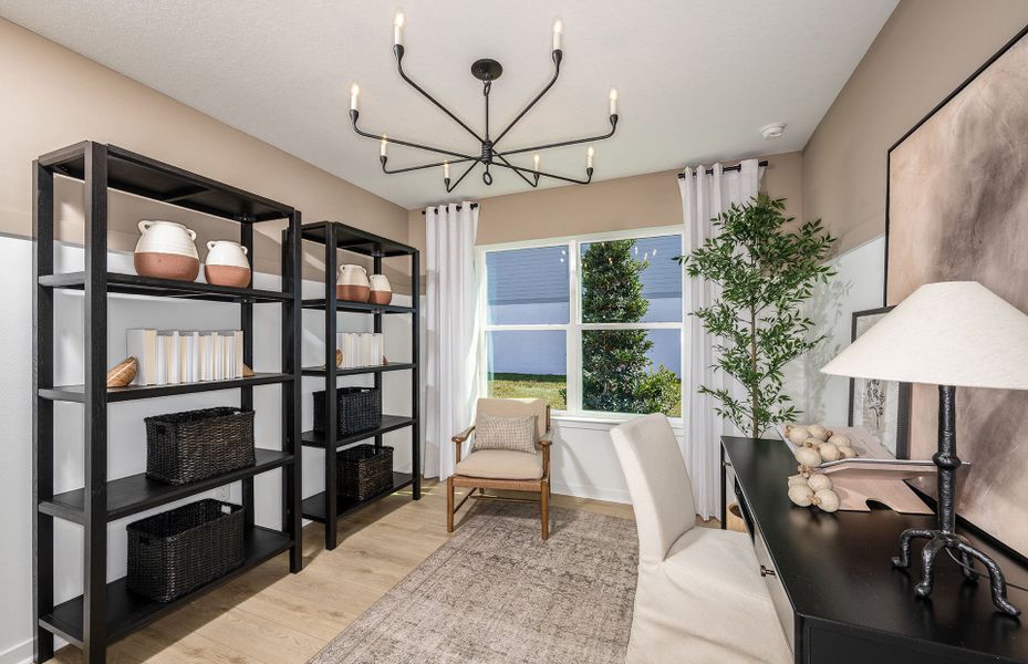 Furnished interior view inside a new home in Riversong, Parrish (Image 19).