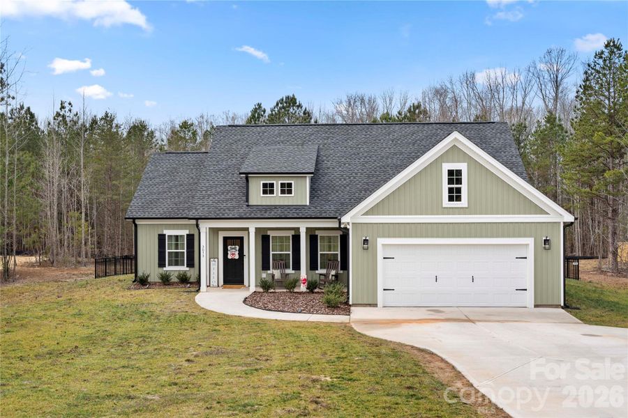 Front exterior of a new home in , Clover, SC, highlighting curb appeal (Image 2). Front exterior of a new home in , Clover, SC, highlighting curb appeal (Image 2).