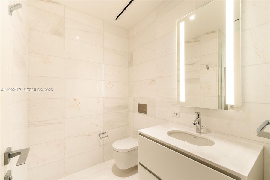Furnished interior view inside a new home in Aston Martin Residences, Miami (Image 5). Furnished interior view inside a new home in Aston Martin Residences, Miami (Image 5).