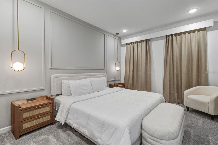 Furnished interior view inside a new home in , Orlando (Image 12).