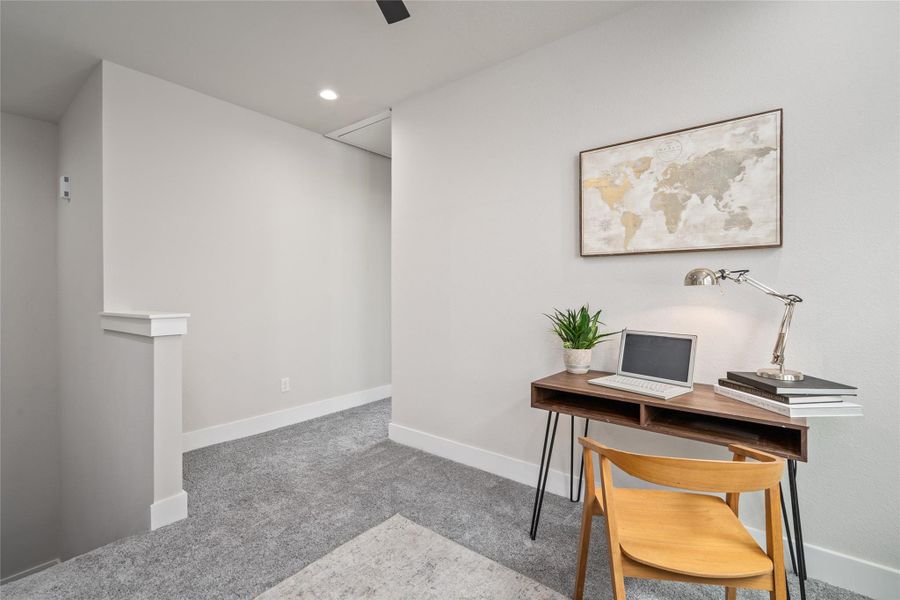 Furnished interior view inside a new home in , Houston (Image 13).