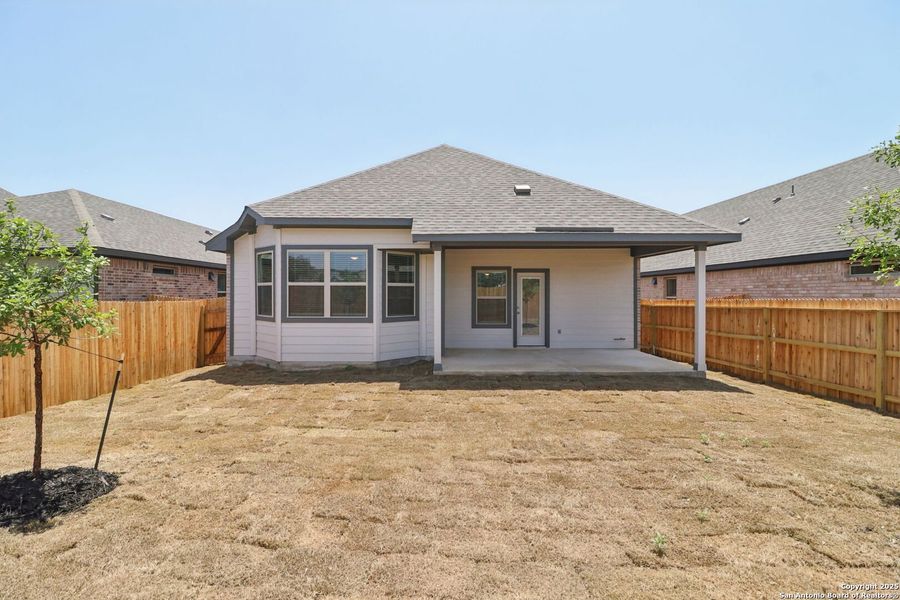 Front exterior of a new home in Arcadia Ridge - Premier Series, San Antonio, TX, highlighting curb appeal (Image 23). Front exterior of a new home in Arcadia Ridge - Premier Series, San Antonio, TX, highlighting curb appeal (Image 23).