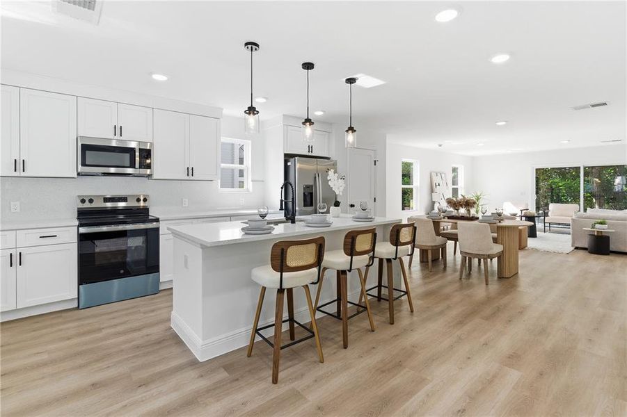 Furnished interior view inside a new home in , Altamonte Springs (Image 3). Furnished interior view inside a new home in , Altamonte Springs (Image 3).