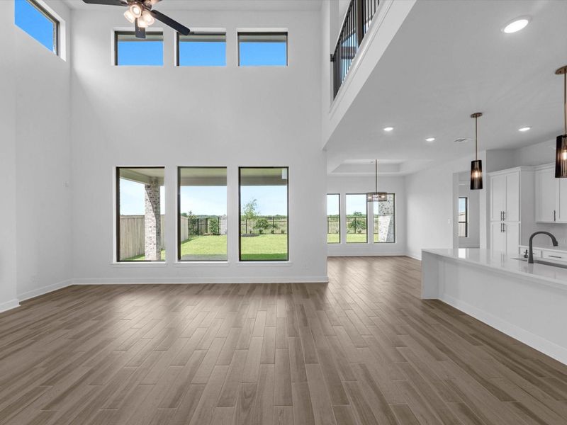 Spacious, unfurnished interior of a new home in The Grand Prairie - 60', Hockley (Image 14). Spacious, unfurnished interior of a new home in The Grand Prairie - 60', Hockley (Image 14).