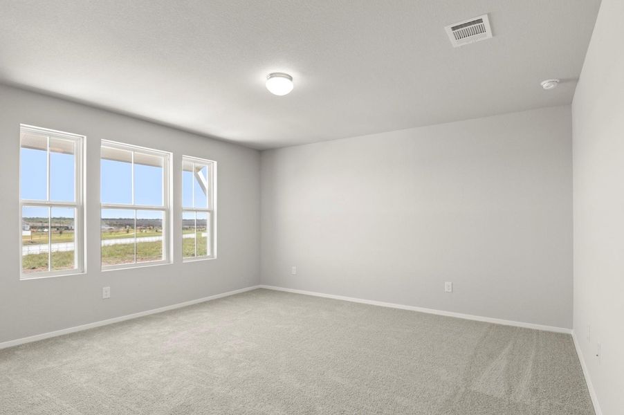 Spacious, unfurnished interior of a new home in Harvest Ridge, Elgin (Image 25).