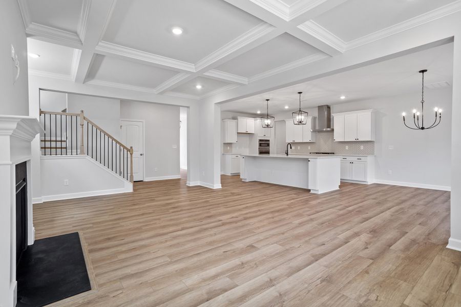 Spacious, unfurnished interior of a new home in Sweetbrier, Durham (Image 22). Spacious, unfurnished interior of a new home in Sweetbrier, Durham (Image 22).