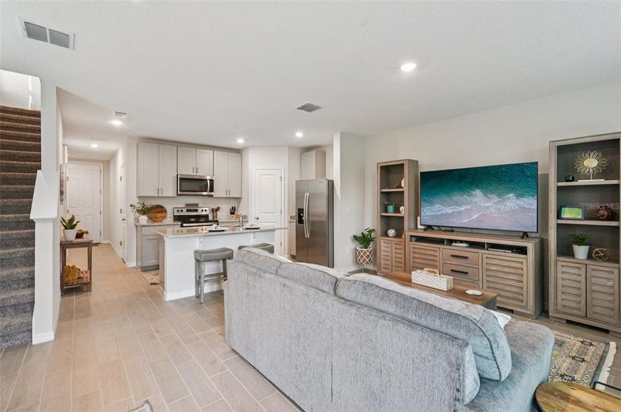 Furnished interior view inside a new home in , Nokomis (Image 7).