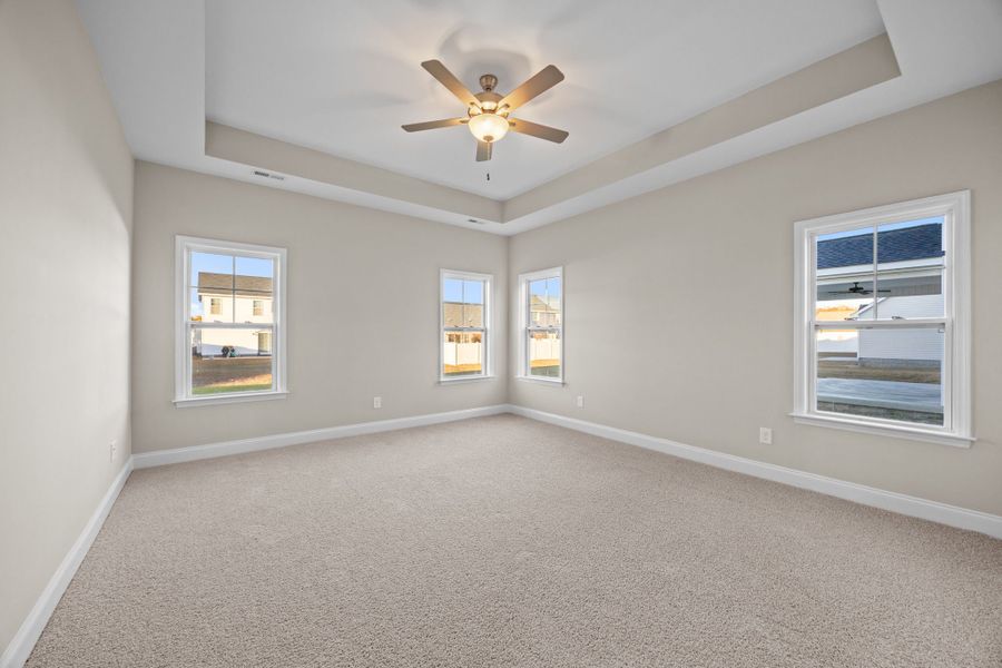 Spacious, unfurnished interior of a new home in Arbor Hills South II, Greenville (Image 32).