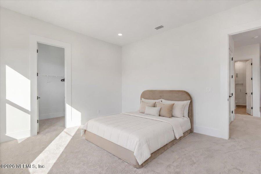 Furnished interior view inside a new home in Tamaya, Jacksonville (Image 56).