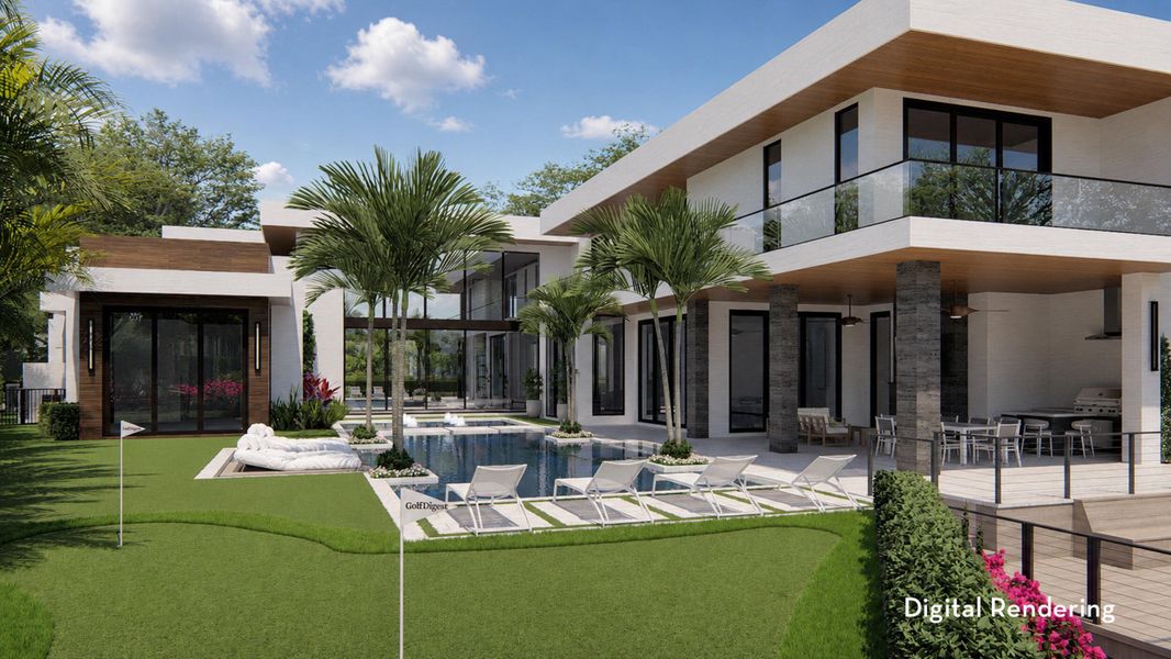 Rear Exterior - Digital Rendering Rear Exterior - Digital Rendering
